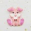Pink Rabit Baby Silicone Teether BPA Free BCP1040B